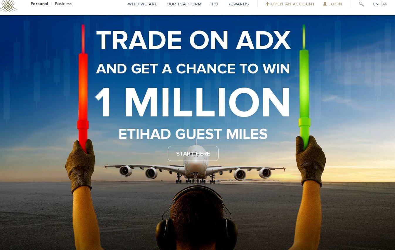 Screenshot of the Al Ramz Capital website